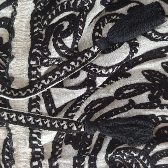 Sezane Anoka Broderie Midi Dress - Picture 6 of 15